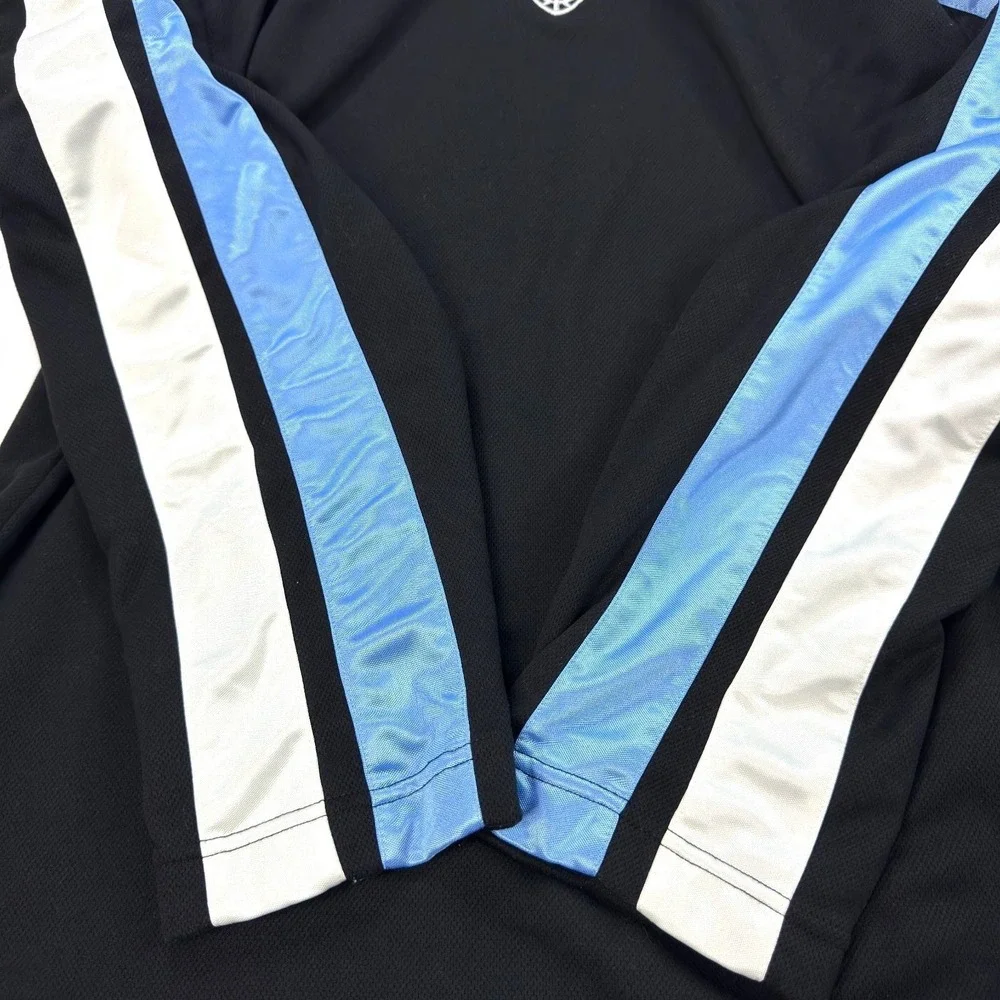 Vintage Nike Center Swoosh Sweatshirt Mens Size L Basketball Warm‎ Up Crew Y2K
